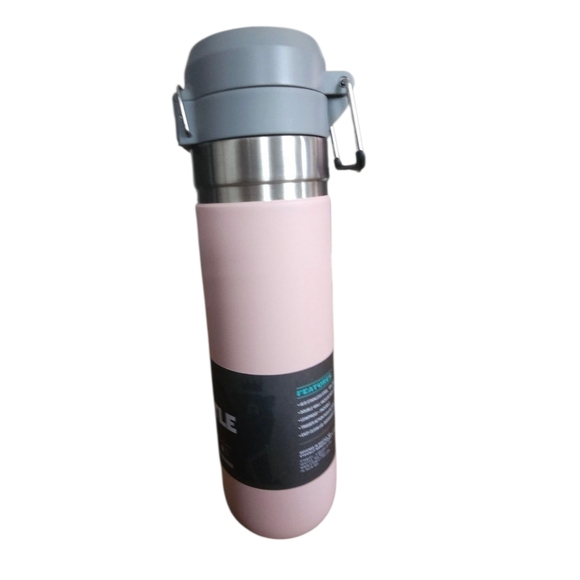 Stanley Go Series The Quick Flip Go Bottle 24 OZ Rose Quartz NEW! - Picture 8 of 12